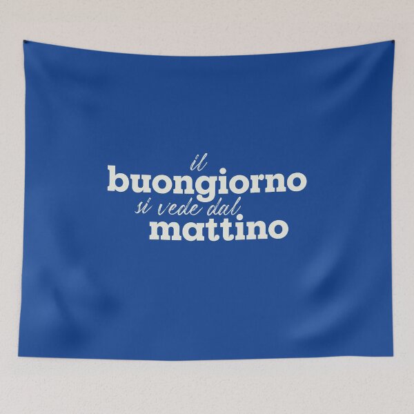 Item preview, Il buogiorno si vede dal mattino designed and sold by SpilloDesign.