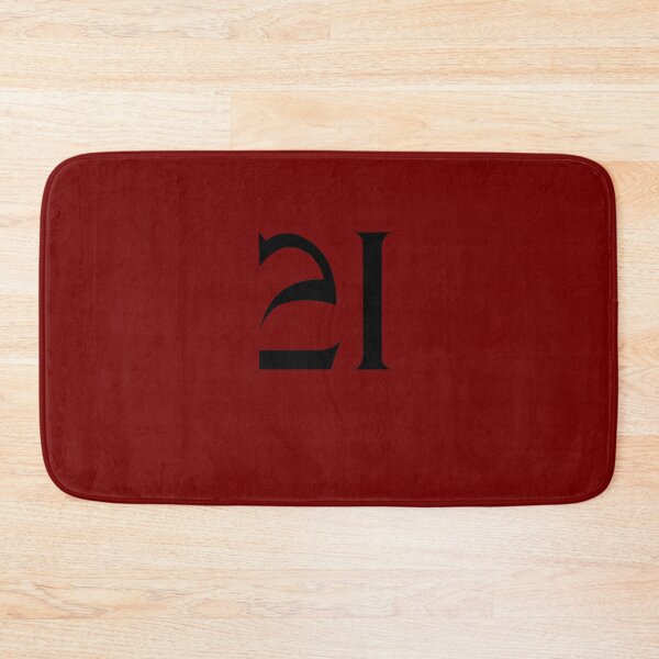 Item preview, 21, twenty-one, black, quake designed and sold by Numbers-Art.