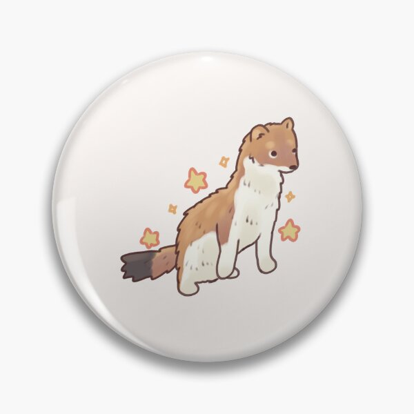 Item preview, Cute weasel with stars designed and sold by Artofmayara.