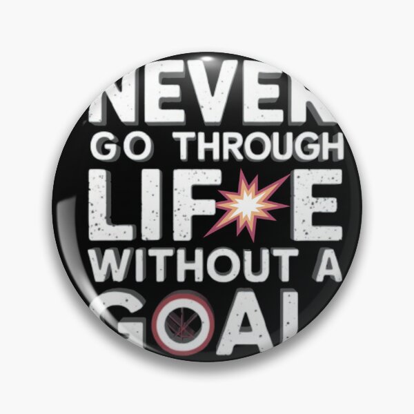 Item preview, Short funny hockey qoute about life.naver go through life without a goal  designed and sold by Obinne.