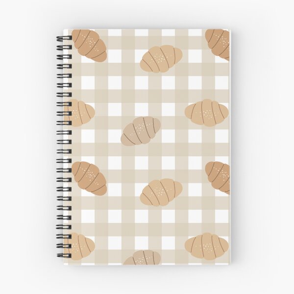 Item preview, Salt bread brown checkered pattern designed and sold by caladayart.