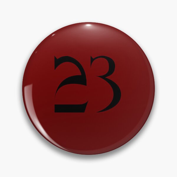 Item preview, 23, twenty-three, black, quake designed and sold by Numbers-Art.