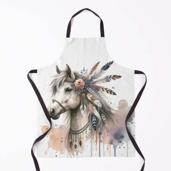 Artikelvorschau, Boho Pferdekunst entworfen und verkauft von Ravensplace22.
