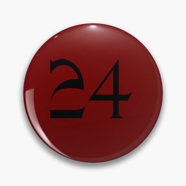 Item preview, 24, twenty-four, black, quake designed and sold by Numbers-Art.