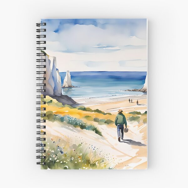 Item preview, A Walk to the Beach - Watercolour Style Coast designed and sold by Country-Artist.