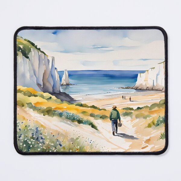 Item preview, A Walk to the Beach - Watercolour Style Coast designed and sold by Country-Artist.
