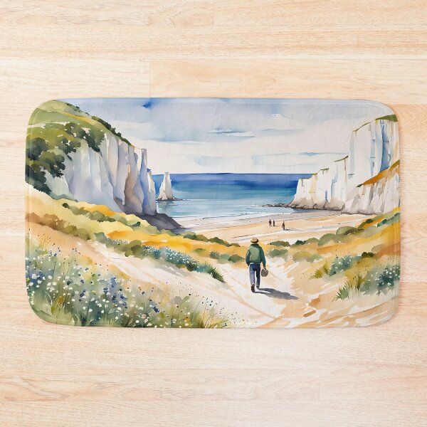 Item preview, A Walk to the Beach - Watercolour Style Coast designed and sold by Country-Artist.