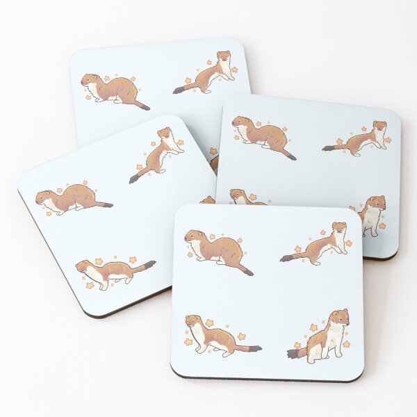 Item preview, Cute stoat pack  designed and sold by Artofmayara.