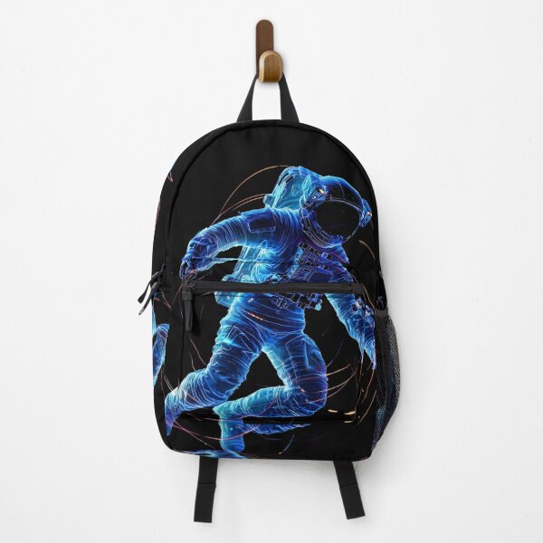 Item preview, Neon Spirograph Cosmic Astronaut designed and sold by AI-Only Creations.