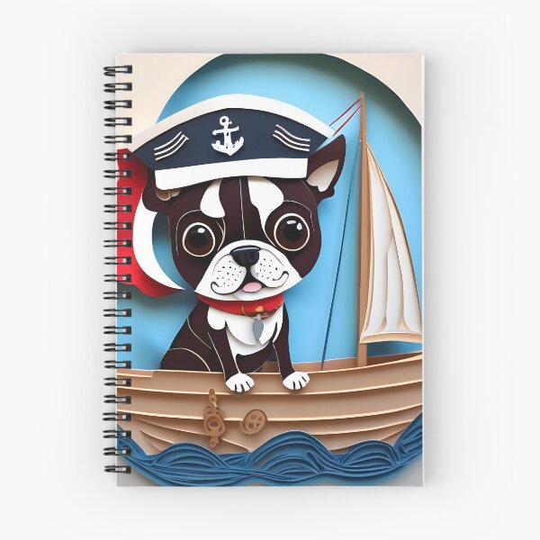 Item preview, Sailor Boston Terriers... Well, I Guess Anything Is Possible designed and sold by Hall-O-Gram.