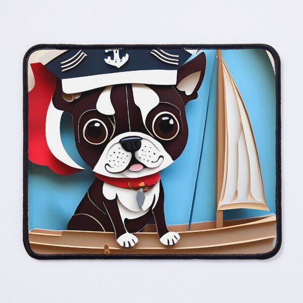 Item preview, Sailor Boston Terriers... Well, I Guess Anything Is Possible designed and sold by Hall-O-Gram.