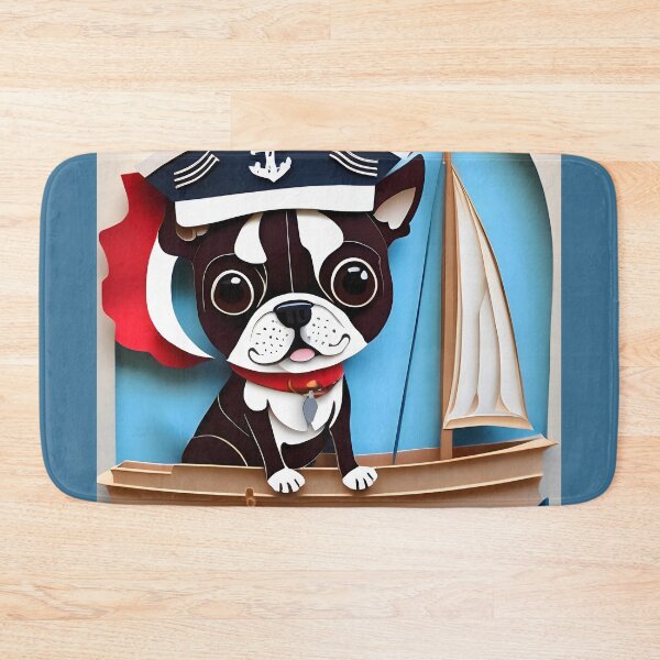 Item preview, Sailor Boston Terriers... Well, I Guess Anything Is Possible designed and sold by Hall-O-Gram.
