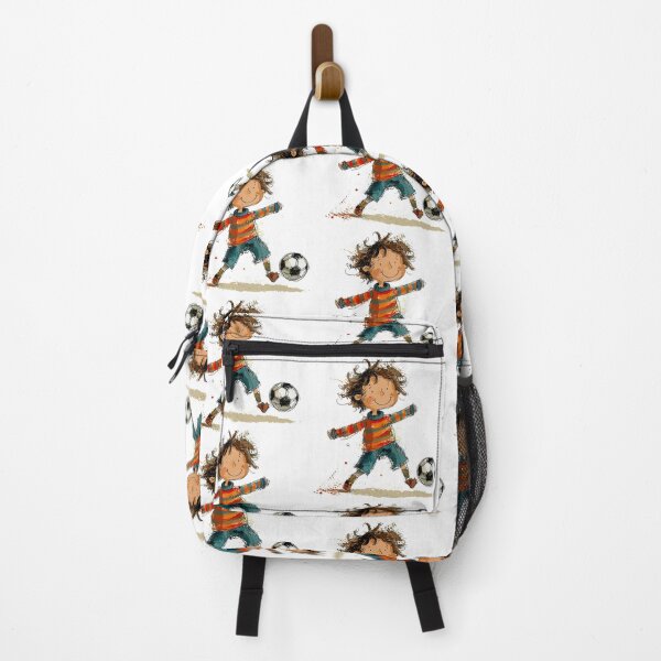 Item preview, Little Boy Playing Soccer designed and sold by Liededrom..
