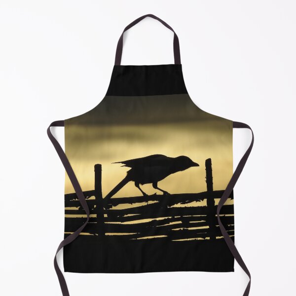 Item preview, Bird on fence silhouette designed and sold by CatherineMoore4.