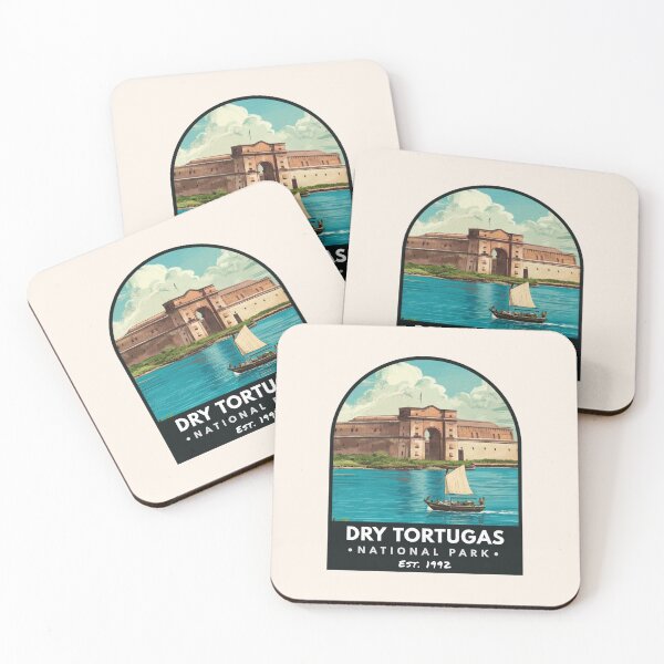 Item preview, Parque Nacional Tortugas Secas, Viajes vintage designed and sold by PinkandP.