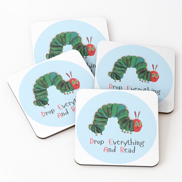 Item preview, Back to school Hungry Caterpillar Eric Carle dear CBCA Book week  sticker book week reading is magic Eric carle kids book drop everything and read  designed and sold by LaundrySalt.