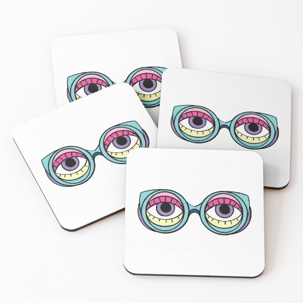 Item preview, Bold Eye Art with Stylish Goggles | Unique Eyewear Design designed and sold by Luxuriously.