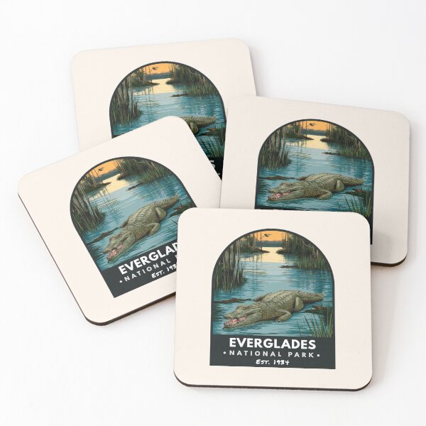 Item preview, Everglades National Park, Vintage travel designed and sold by PinkandP.