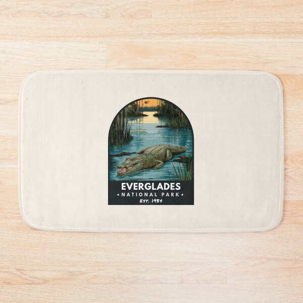 Item preview, Everglades National Park, Vintage travel designed and sold by PinkandP.