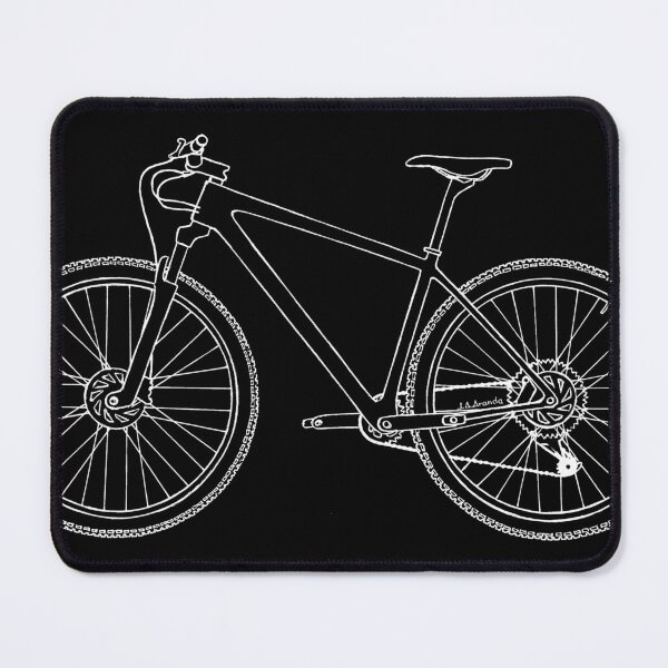 Item preview, Classic mountain bike for dark and medium backgrounds designed and sold by designjaag.