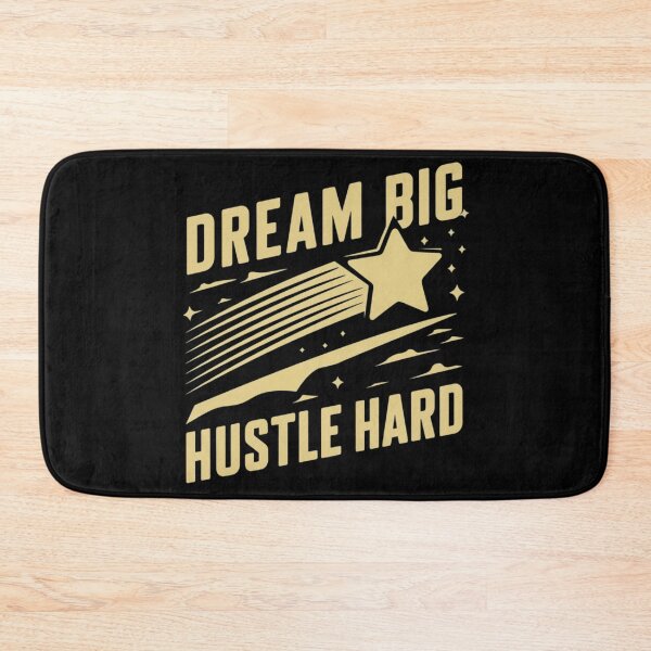 Item preview, Dream Big, Hustle Hard designed and sold by 123ks.
