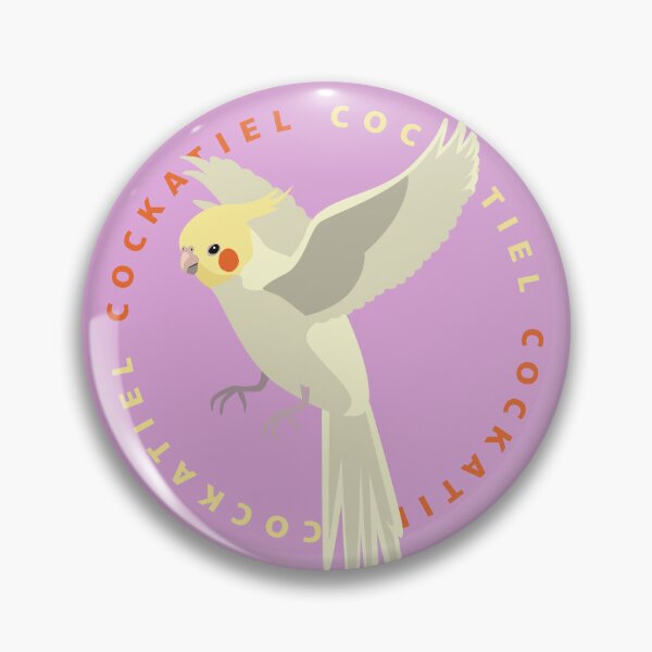 Item preview, Cockatiel Lutino Parrot Bird Cut Flying designed and sold by SUPERHERON.