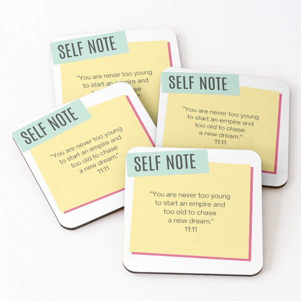 Item preview, self note designed and sold by Taloory.
