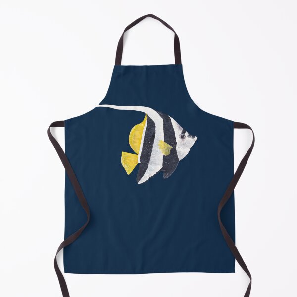 Item preview, PENNANT CORALFISH-Heniochus acuminatus designed and sold by BEATRIZ ABAITUA.