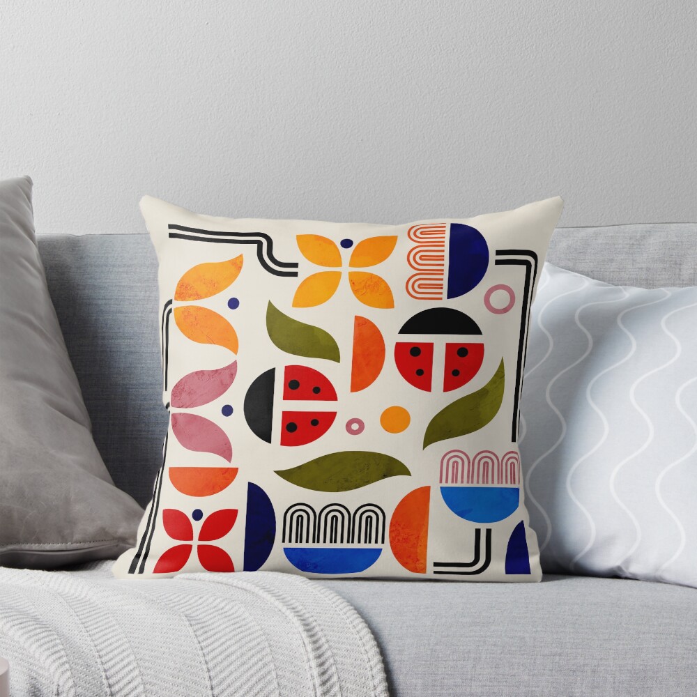 Item preview, Throw Pillow designed and sold by winterglaze.