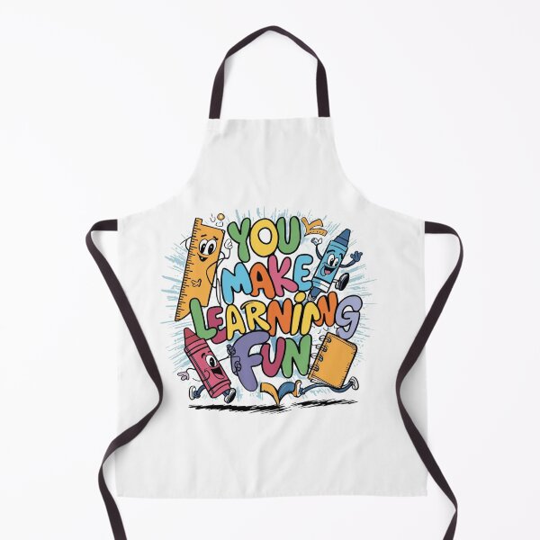 Item preview, You Make Learning Fun - Cartoon Style School Supplies designed and sold by deluxedigital1.