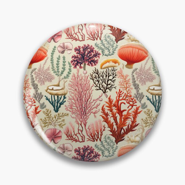 Item preview, Wonder Coral Reef Detailed Patterns designed and sold by Mandie Kuo.