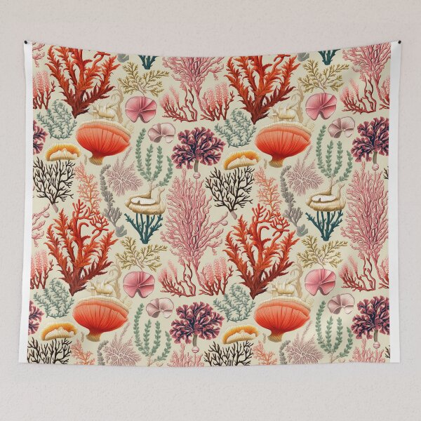 Item preview, Wonder Coral Reef Detailed Patterns designed and sold by Mandie Kuo.