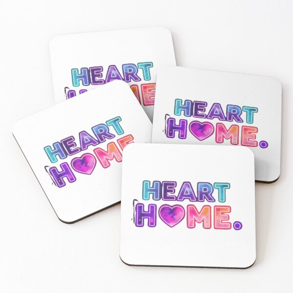 Item preview, Multicolored Heart Home designed and sold by deluxedigital1.