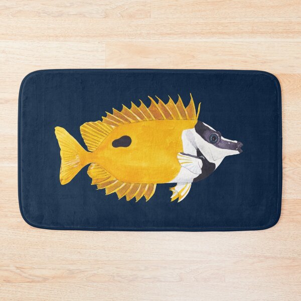 Item preview, FOXFACE RABBITFISH-Siganus vulpinus designed and sold by BEATRIZ ABAITUA.