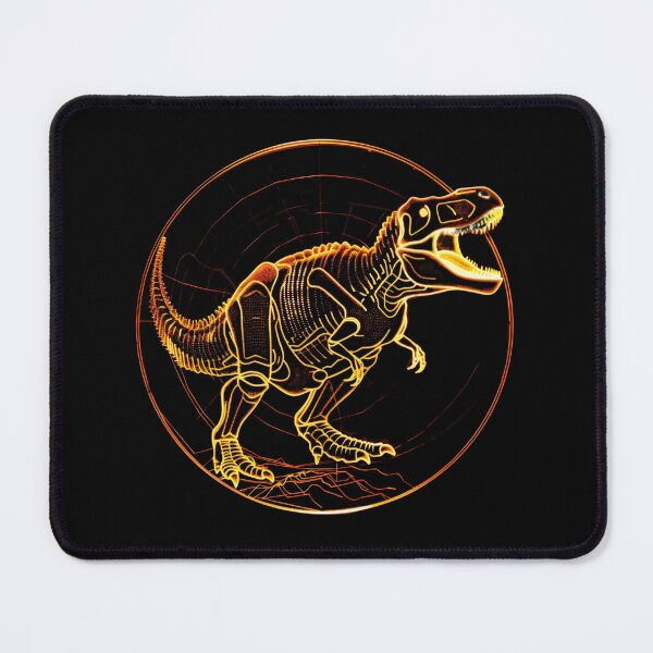 Item preview, Neon Spirograph T-Rex Roar designed and sold by AI-Only Creations.