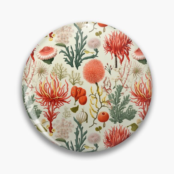 Item preview, Wonder Coral Reef Detailed Patterns designed and sold by Mandie Kuo.