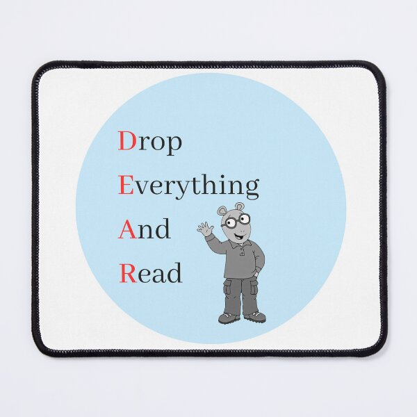 Item preview, Reading is cool Arthur Reed back to school sticker teacher librarian reward sticker CBCA Book week 2024 sticker book week reading is magic Eric carle kids book drop everything and read designed and sold by LaundrySalt.