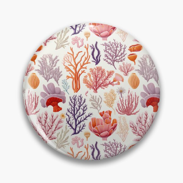Item preview, Wonder Coral Reef Detailed Patterns designed and sold by Mandie Kuo.