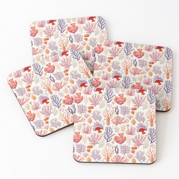 Item preview, Wonder Coral Reef Detailed Patterns designed and sold by Mandie Kuo.
