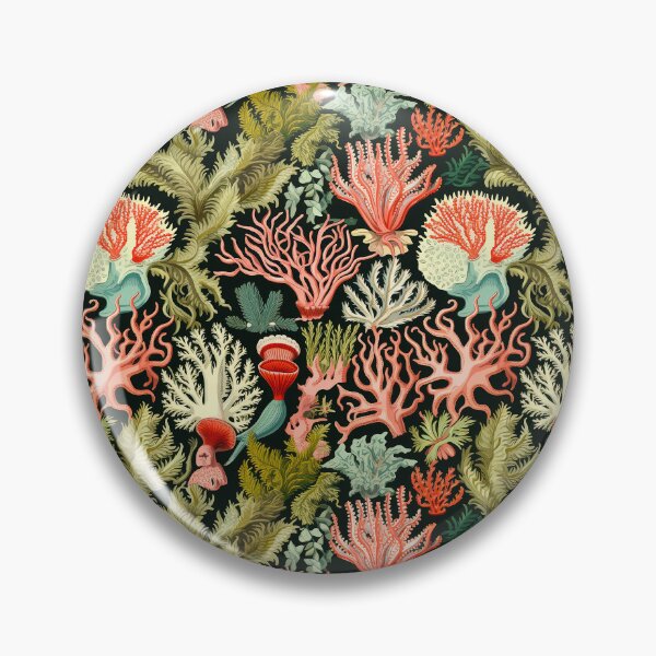Item preview, Wonder Coral Reef Detailed Patterns designed and sold by Mandie Kuo.