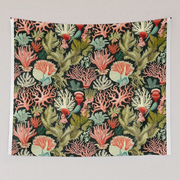 Item preview, Wonder Coral Reef Detailed Patterns designed and sold by Mandie Kuo.