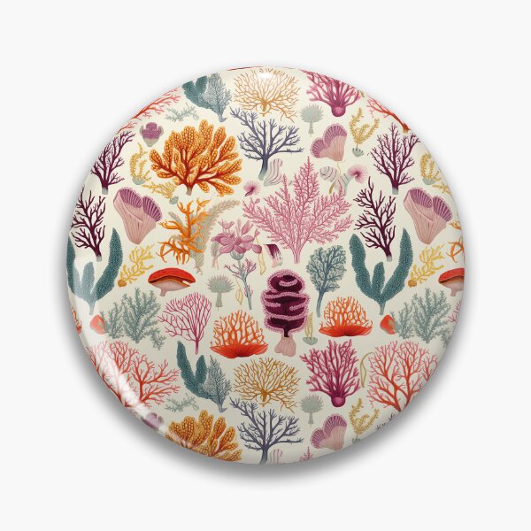 Item preview, Wonder Coral Reef Detailed Patterns designed and sold by Mandie Kuo.