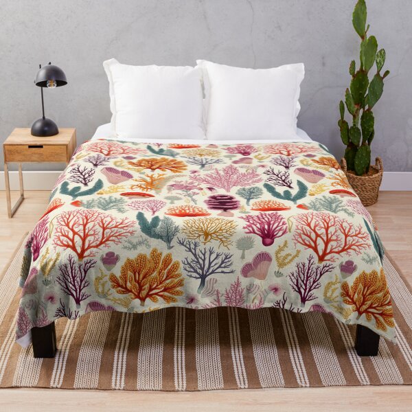 Item preview, Wonder Coral Reef Detailed Patterns designed and sold by Mandie Kuo.