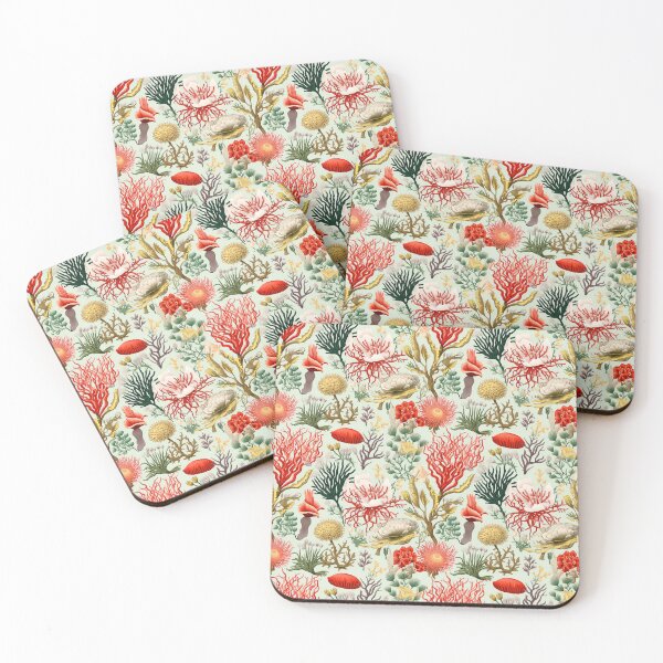 Item preview, Wonder Coral Reef Detailed Patterns designed and sold by Mandie Kuo.