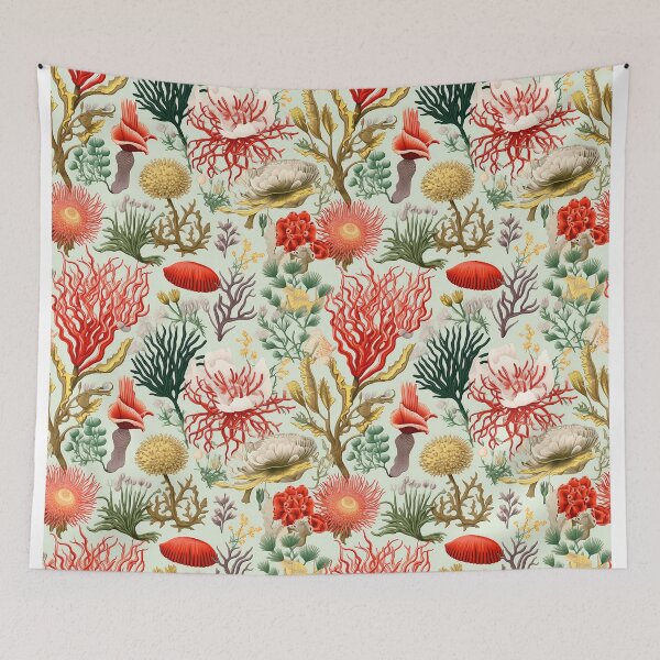 Item preview, Wonder Coral Reef Detailed Patterns designed and sold by Mandie Kuo.