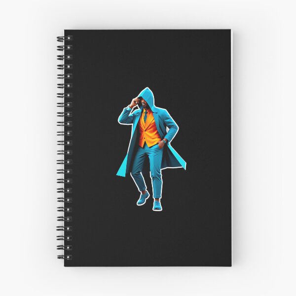 Item preview, Undercover Agent Wearing a Hooded Coat designed and sold by artwaves.