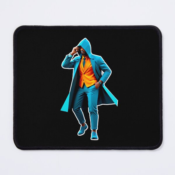 Item preview, Undercover Agent Wearing a Hooded Coat designed and sold by artwaves.