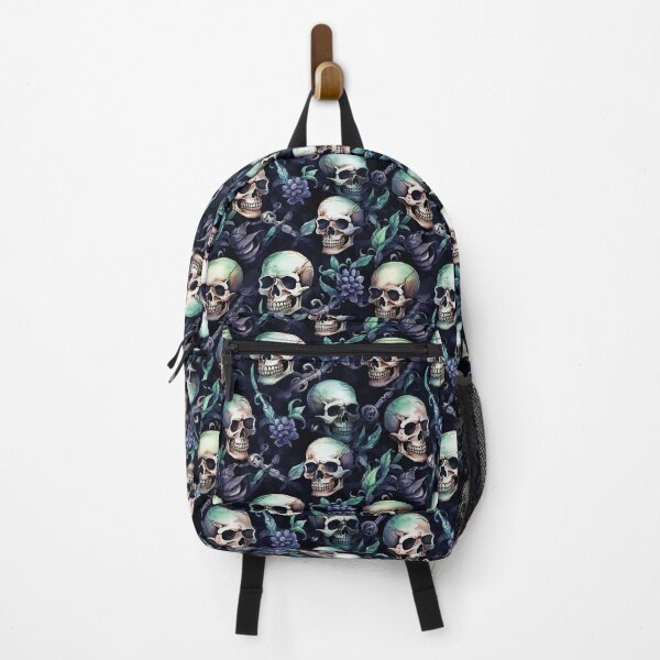 Item preview, Floral Skulls: Dark Botanical Elegance designed and sold by mrGrayMan.