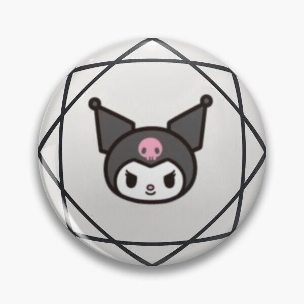 Item preview, Kuromi Sanrio Spiral Print designed and sold by ladybugaffairs.