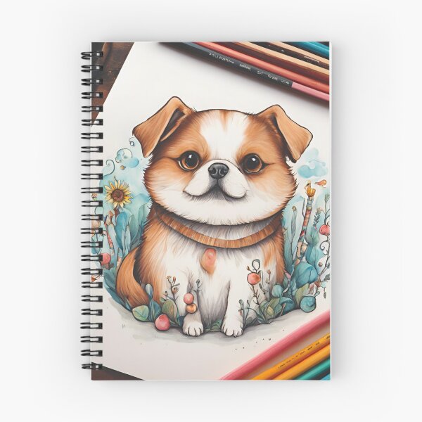 Item preview, Puppy crayon painting designed and sold by Flakes14.
